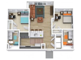 B1 Floor plan layout